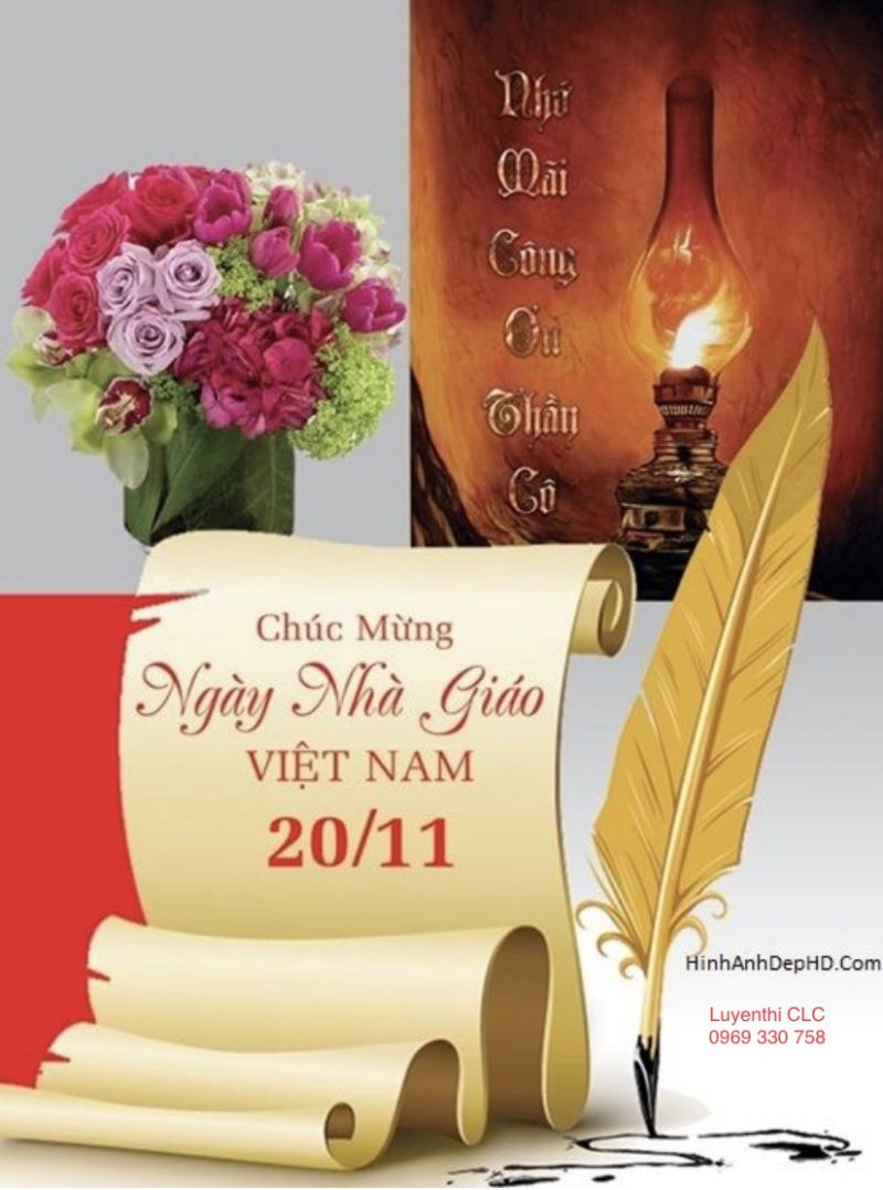 Ch&uacute;c mừng ng&agrave;y nh&agrave; gi&aacute;o Việt Nam 20/11