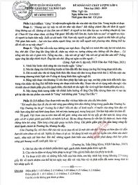 Đề khảo sát chất lượng môn Ngữ Văn lớp 9 quận Hoàn Kiếm, Hà Nội năm 2023