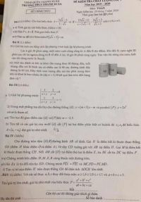 Đề kiểm tra chất lượng môn Toán lớp 9 Trường THCS Thanh Xuân, quận Thanh Xuân, Hà Nội năm 2019
