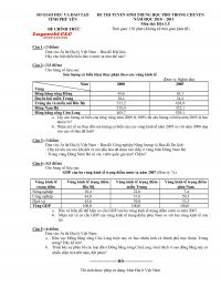 Đề thi tuyển sinh THPT CHUY&Ecirc;N m&ocirc;n Địa L&yacute; tỉnh Ph&uacute; Y&ecirc;n năm 2010